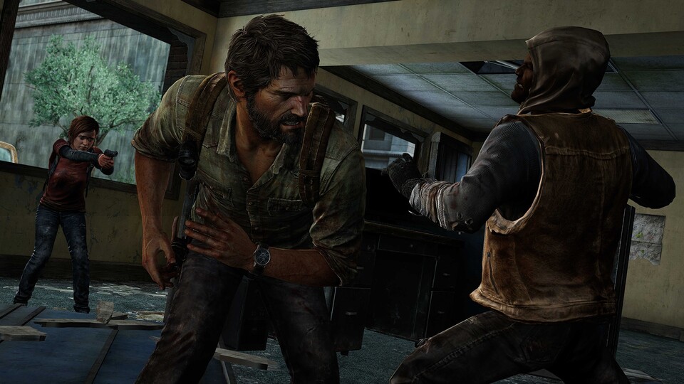 Bei The Last of Us sind die Handlungen der Spieler durch die Gefahren der Spielwelt begründet.