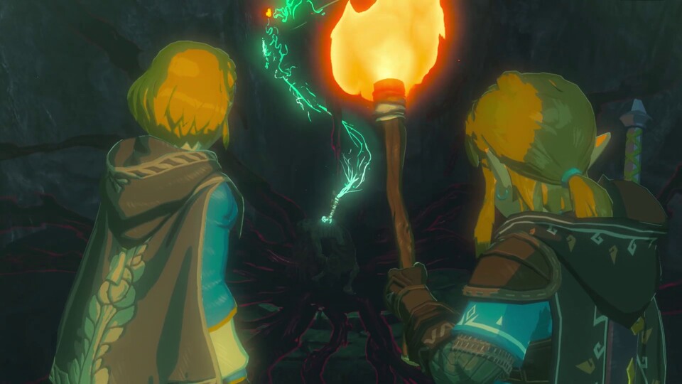 Was machen Zelda und Link eigentlich in diesem Gruselkeller?
