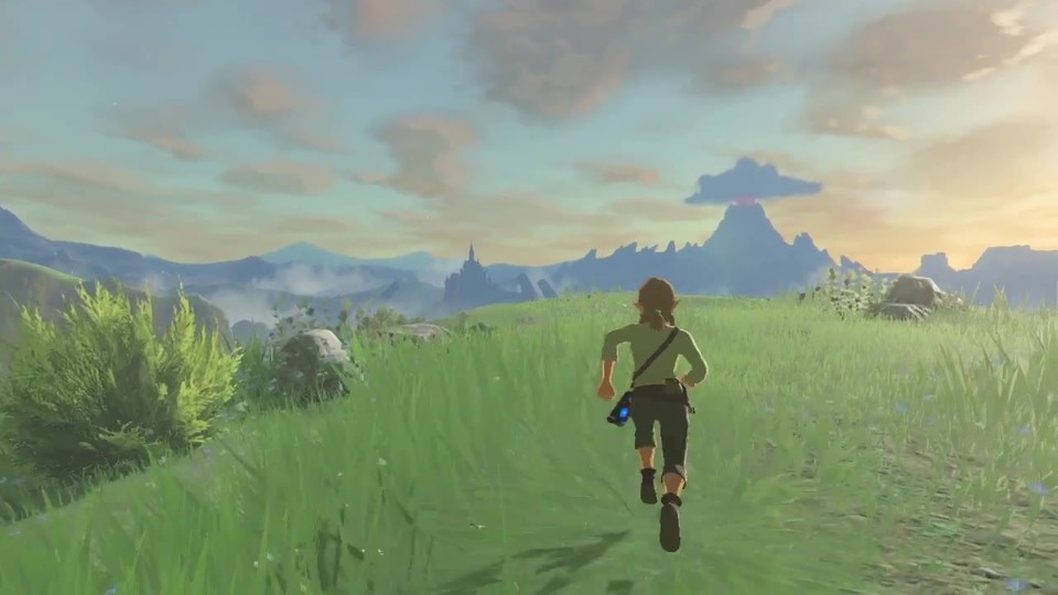The Legend of Zelda: Breath of the Wild - Frisches Gameplay zeigt Wettereffekte und Landschaften