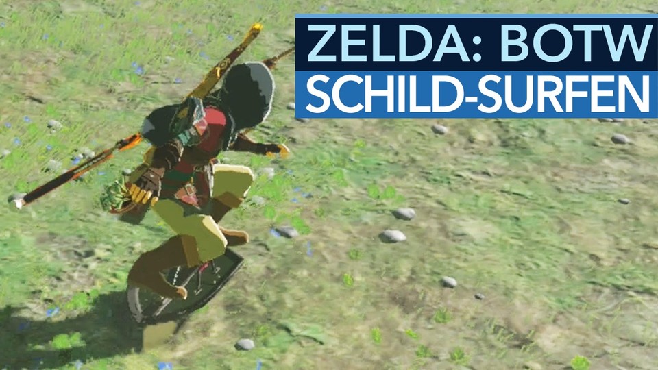 The Legend of Zelda: Breath of the Wild - Tipp-Video: So surft man auf dem Schild