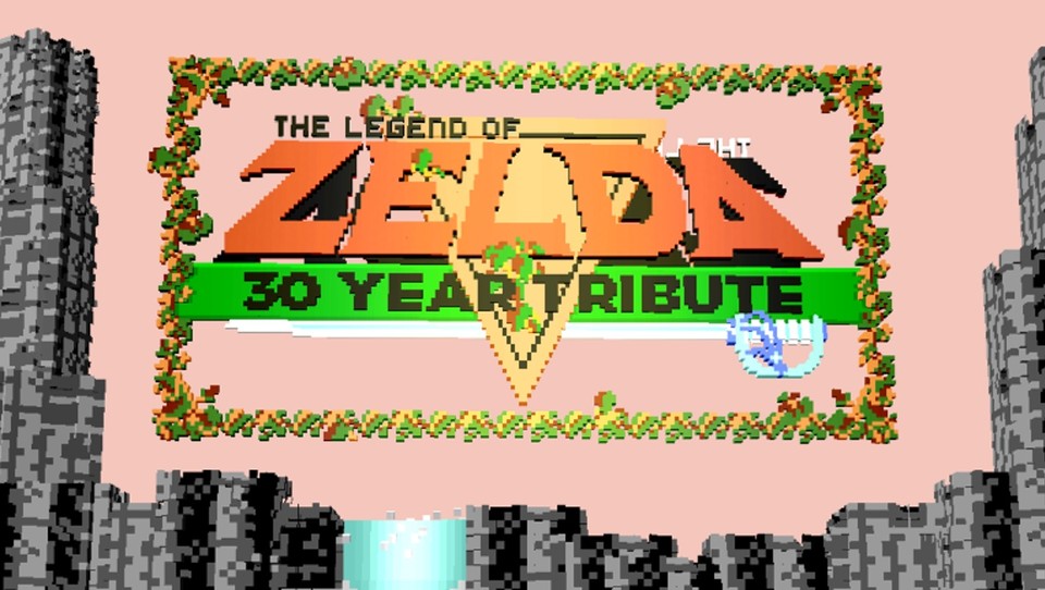 Die Voxel-Version von The Legend of Zelda war kostenlos im Browser spielbar - bis Nintendo von dem Projekt Wind bekam. 