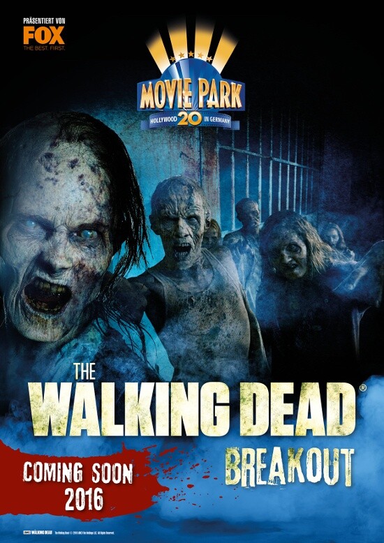 The Walking Dead wird zur neuen Attraktion im Movie Park Germany.