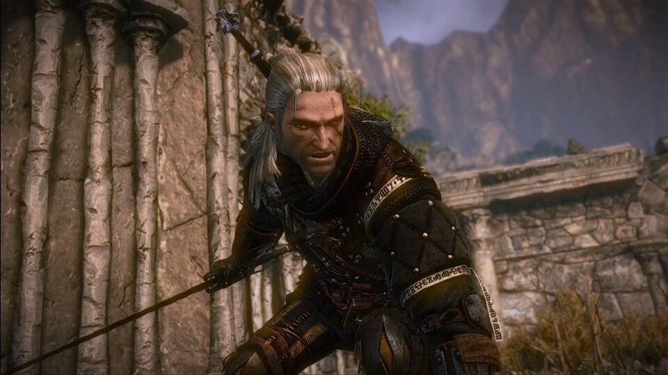 Geralt von Riva setzt in den Kämpfen vor allem auf seine beiden Stahl- und Silber-Schwerter.