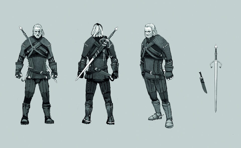 Artworks des Hexers zum dritten Teil zeigen, dass die bisherigen Ereignisse Spuren an Geralt hinterlassen haben.