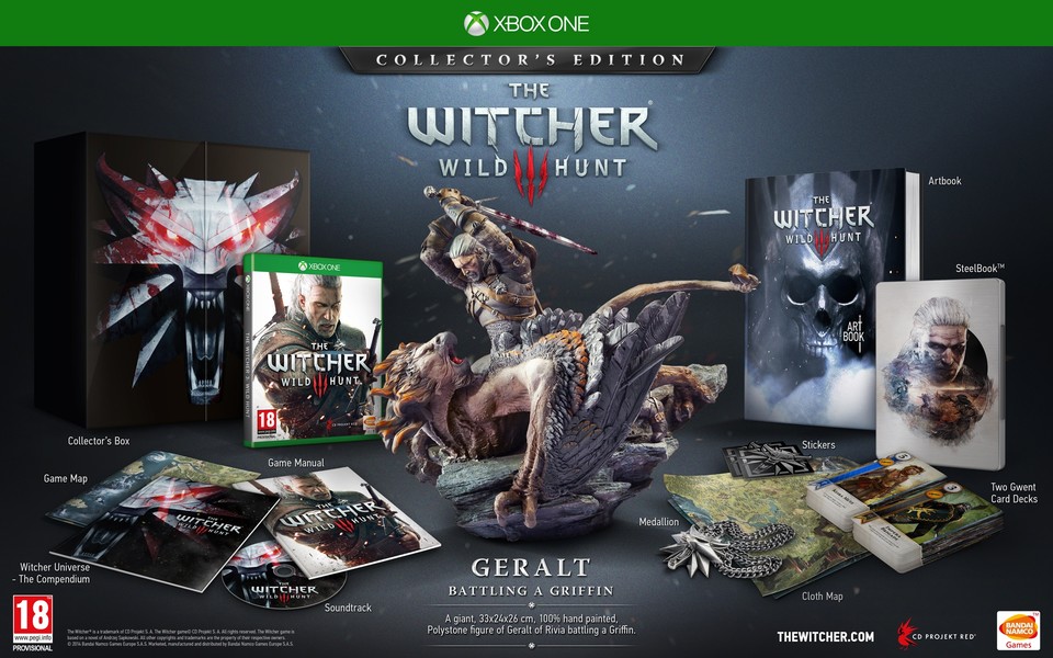 Das Kartenspiel »Gwent« liegt auch der Sammlerausgabe von The Witcher 3 für die Xbox One bei.