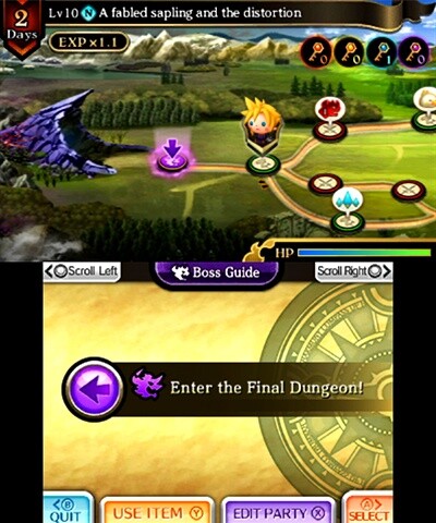 Die Map Quests kombinieren Battle- und Fieldmodus miteinander.