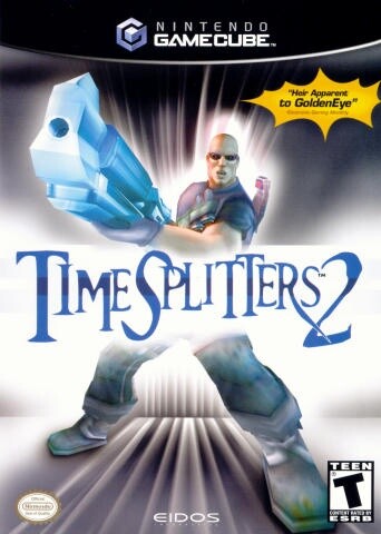 Das iImeSplitters 2-Cover für den Gamecube.