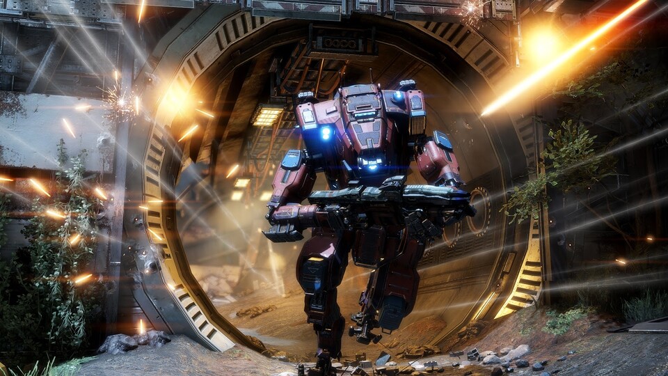 Titanfall 2 wird konstant und kostenlos über Updates erweitert. Hier: Der neue Monarch-Titan.