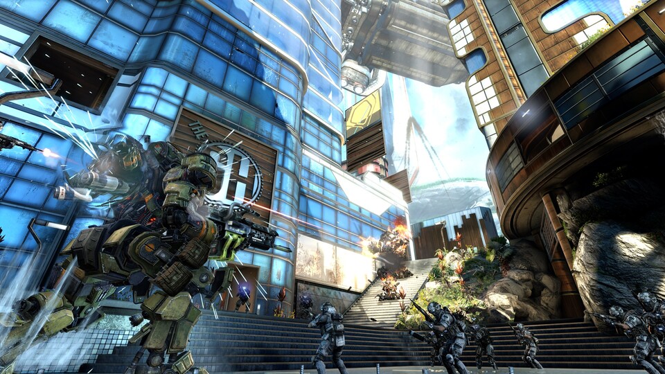 Electronic Arts kündigte auf der gamescom den DLC »IMC Rising« für den Shooter Titanfall an.