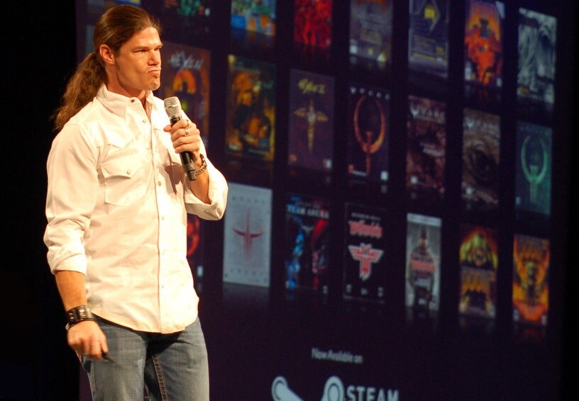 Todd Hollenshead war unter den Fans auch als Zeremonienmeister der QuakeCon bekannt.