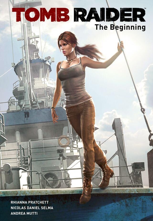 Der offizielle Comic Tomb Raider: The Beginning.