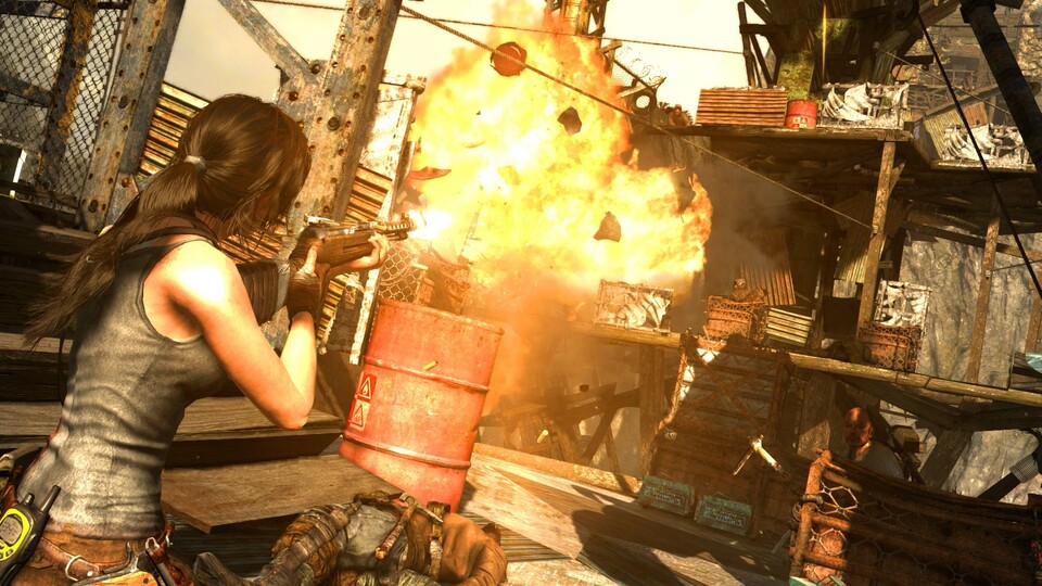 Tomb Raider: Definitive Edition läuft mit 30 Frames pro Sekunde.