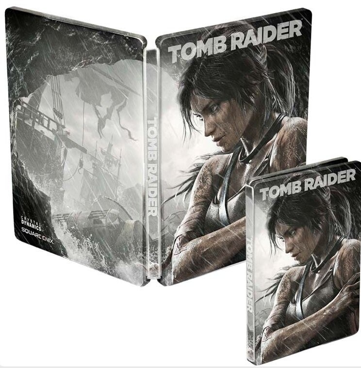 Die Steelbook-Version von Tomb Raider.