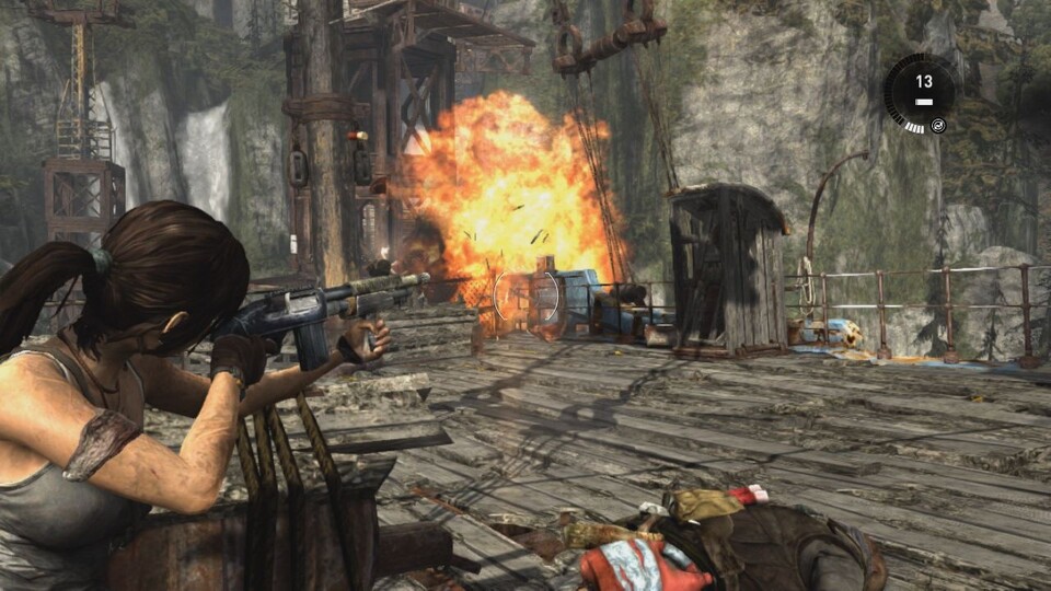 Tomb Raider entpuppt sich als Deckungs-Shooter mit kurzen Forschermomenten.