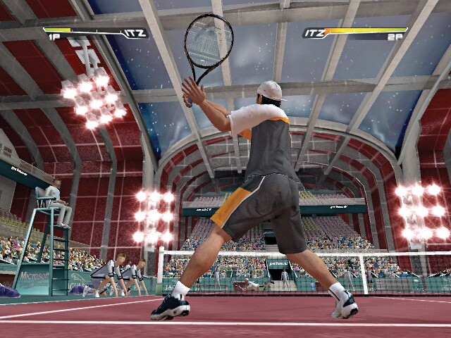 Die Lichteffekte sehen schon jetzt hervorragend aus - optisch wird Microsofts Topspin Tennis in jedem Fall eine gute Figur machen. (Screen: Xbox)
