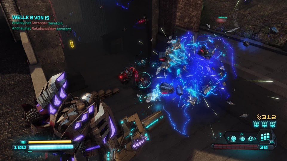 The Dark Spark hat zwar einen (Horde-)Multiplayermodus, doch den liebgewonnenen Transformer-Editor aus den Cybertron-Spielen enthält man uns vor.