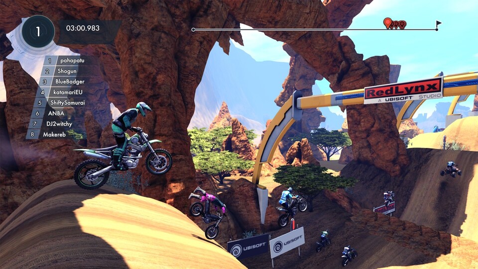 Der Multiplayer-Modus von Trials Fusion soll »Anfang 2015« veröffentlicht werden.