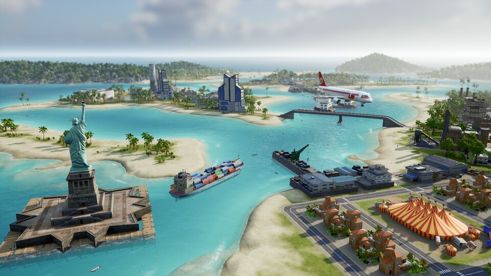 Tropico 6 spielt auf einem karibischen Inselparadies.