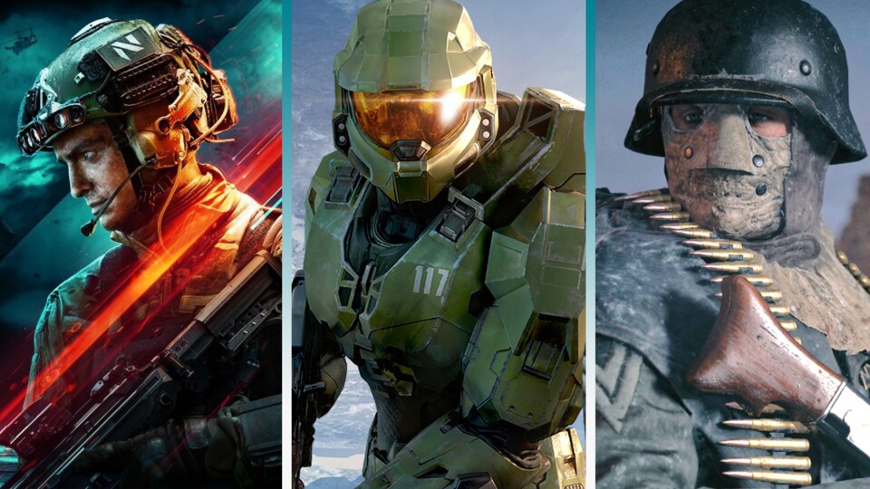 Battlefield vs. Halo vs. Call of Duty: Ihr habt uns verraten, auf welchen der drei Shooter ihr euch 2021 am meisten freut.
