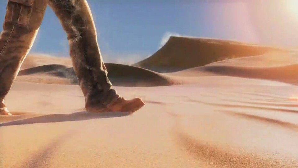 In Uncharted 3 will Entwickler Naughty Dog den Wüstensand so realistisch wie möglich simulieren.
