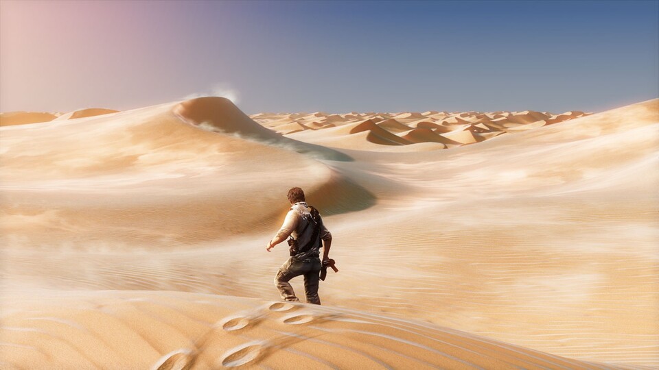 Außer im Trailer gab es bisher noch kein In-Game-Material der Wüste zu bewundern.