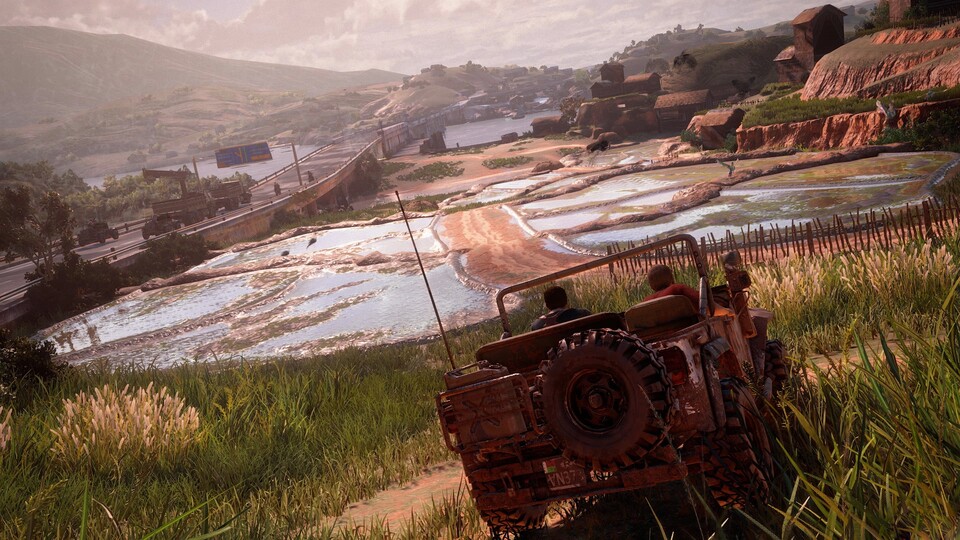 Der Jeep soll im Spiel öfter auftauchen, Naughty Dog hat auch andere Fahrzeuge bereits bestätigt. 