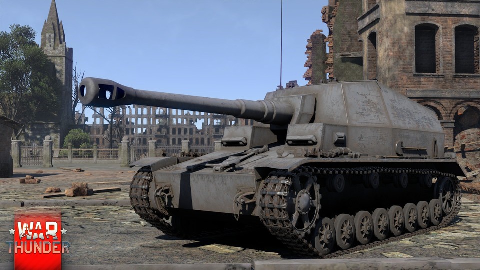 Der deutsche Panzer »Dicker Max« ist eines der neuen Fahrzeuge des »Battle March«-Updates für War Thunder.