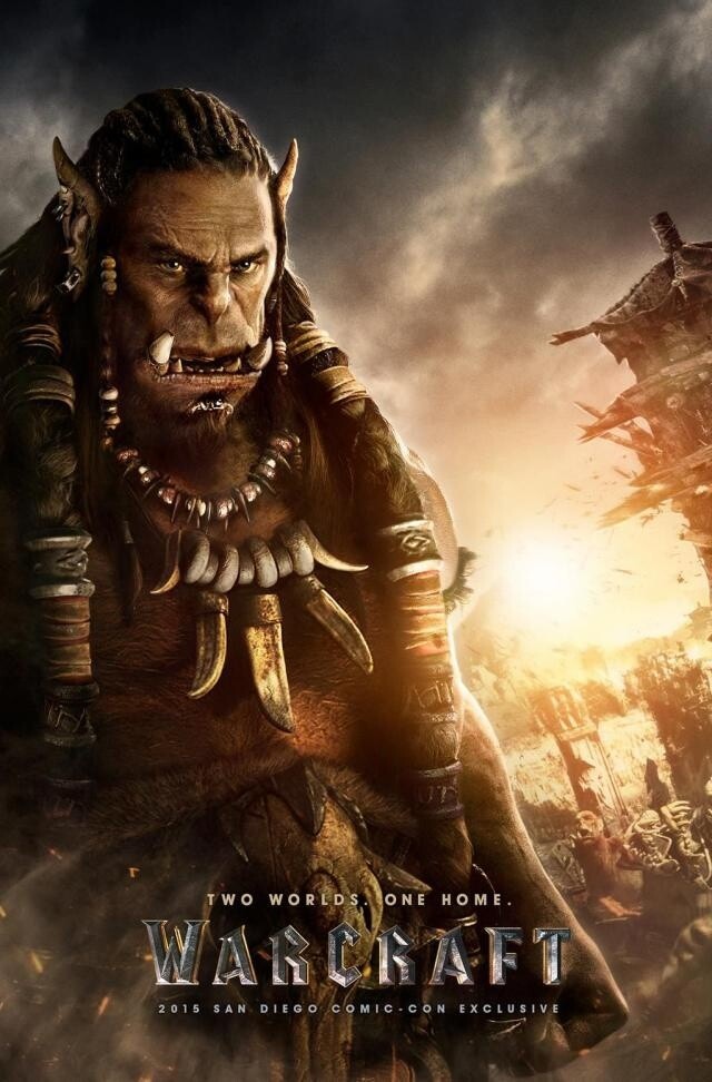 Dieses Warcraft-Film-Poster zeigt Durotan.