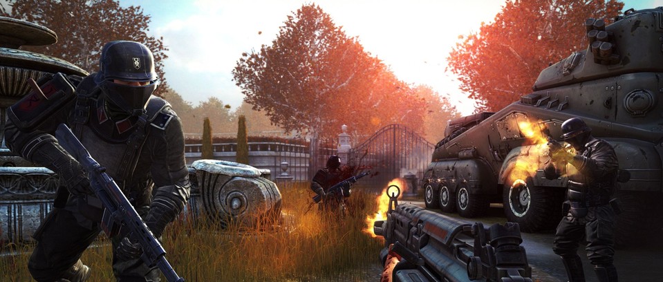 Auf der PS4 und der Xbox One wird es große Day-1-Patches für den Shooter Wolfenstein: The New Order geben.