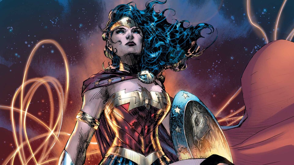 Wonder Woman kämpft meist mit Schild, Schwert und dem Lasso der Wahrheit, ihrer bekanntesten Waffe (Bildquelle: DC Comics).