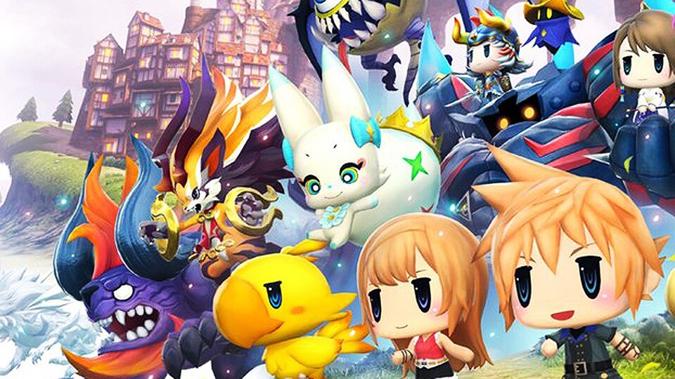 World of Final Fantasy vereint FF in Chibi-Optik und Pokémon.