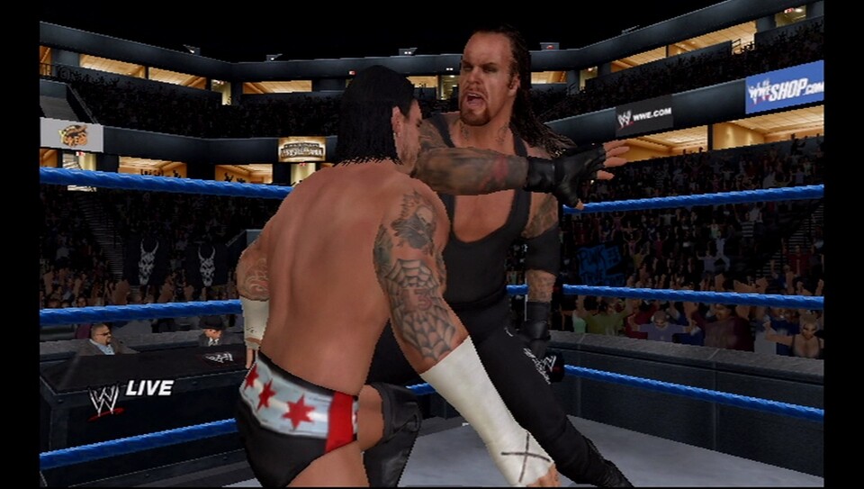 WWE Smackdown vs. Raw 2010: Die Wii-Version verzichtet diesmal auf Bewegungssteuerung und ist größtenteils identisch zu den übrigen Fassungen.