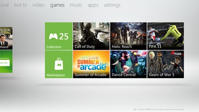 Das Dashboard war eine der Xbox-360-Neuerungen des letzten Jahres.