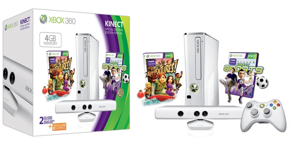 Das »Xbox 360 Kinect Family Bundle« erscheint am 4. Mai 2012.