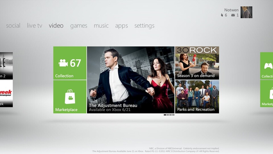 Xbox 360-Dashboard