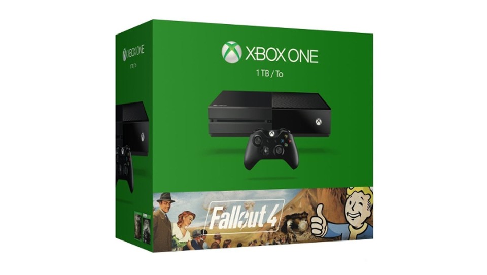 Dieses Paket mit einer Xbox One und Fallout 4 für 299 Euro gibt es nur am 23. November 2015 bei Amazon.