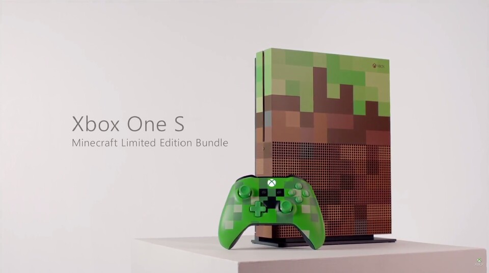 Xbox One S Minecraft Special Edition angekündigt