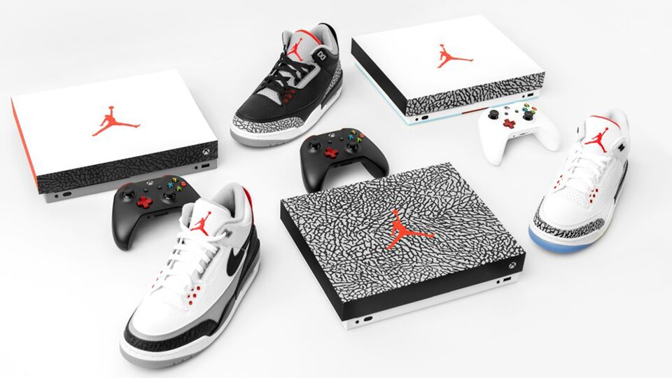 Die Air Jordan-Xbox One X-Konsolen gibt es nur zu gewinnen.