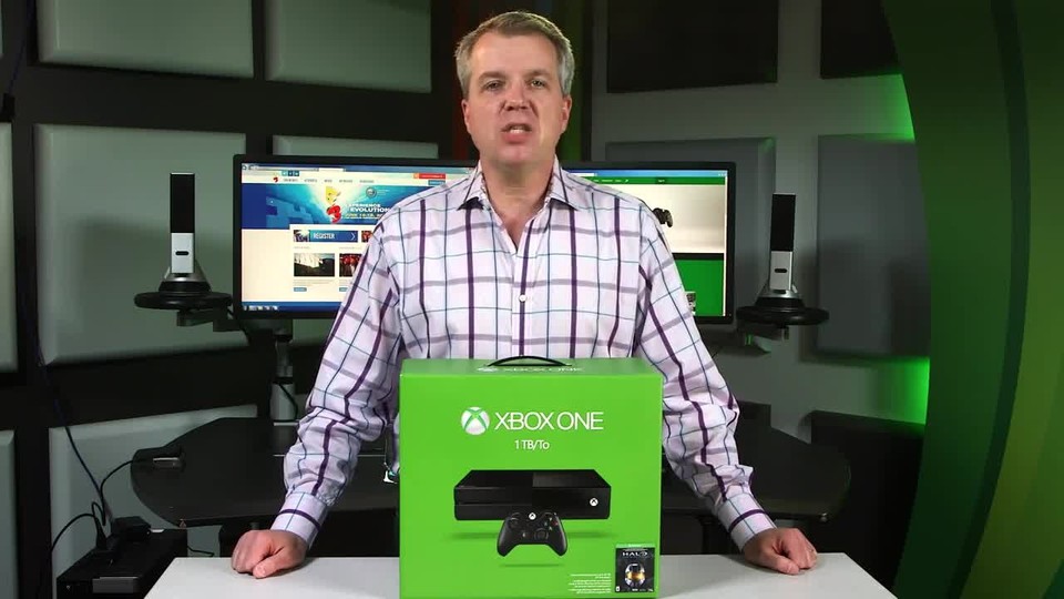 Xbox One - Offizielles Unboxing der 1-TB-Version mit neuem Gamepad