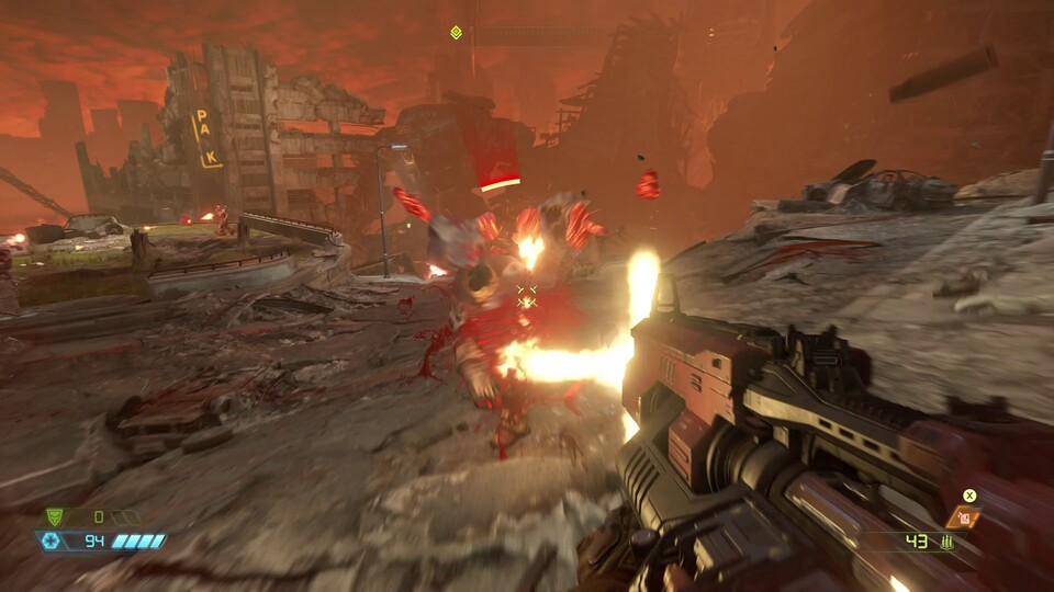 Auf der Xbox One X schon ein Genuss, auf der Series X ebenso: Doom Eternal.