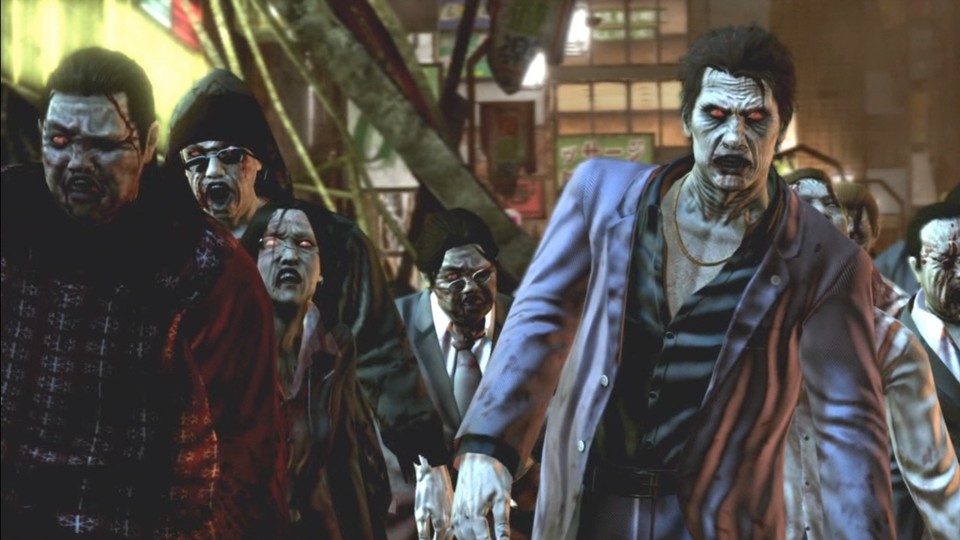 Die grausigen Zombies schauen besonders in den zahlreichen Videosequenzen schön schaurig aus.