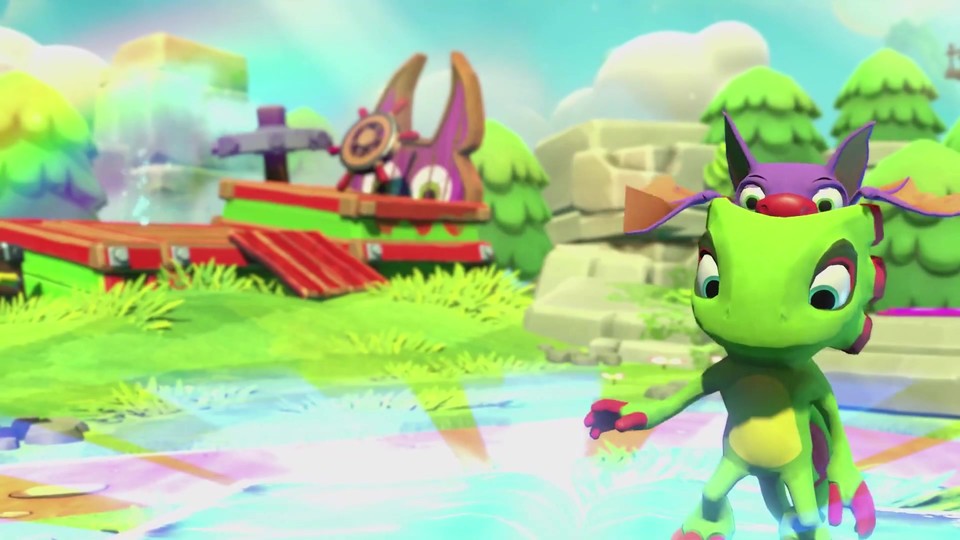 Yooka-Laylee and the Impossible Lair - Gameplay-Trailer des 2.5D-Ablegers - Gameplay-Trailer des 2.5D-Ablegers