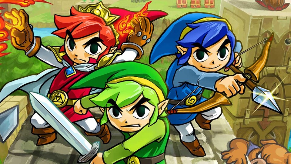 Das Koop-Abenteuer The Legend of Zelda: TriForce Heroes wird auch mit einem Modul spielbar sein - solange sich alle drei Links im gleichen lokalen Netzwerk befinden. Online ist auch das Spielen mit »Fremden« möglich, ohne Austausch von Friend-Codes.