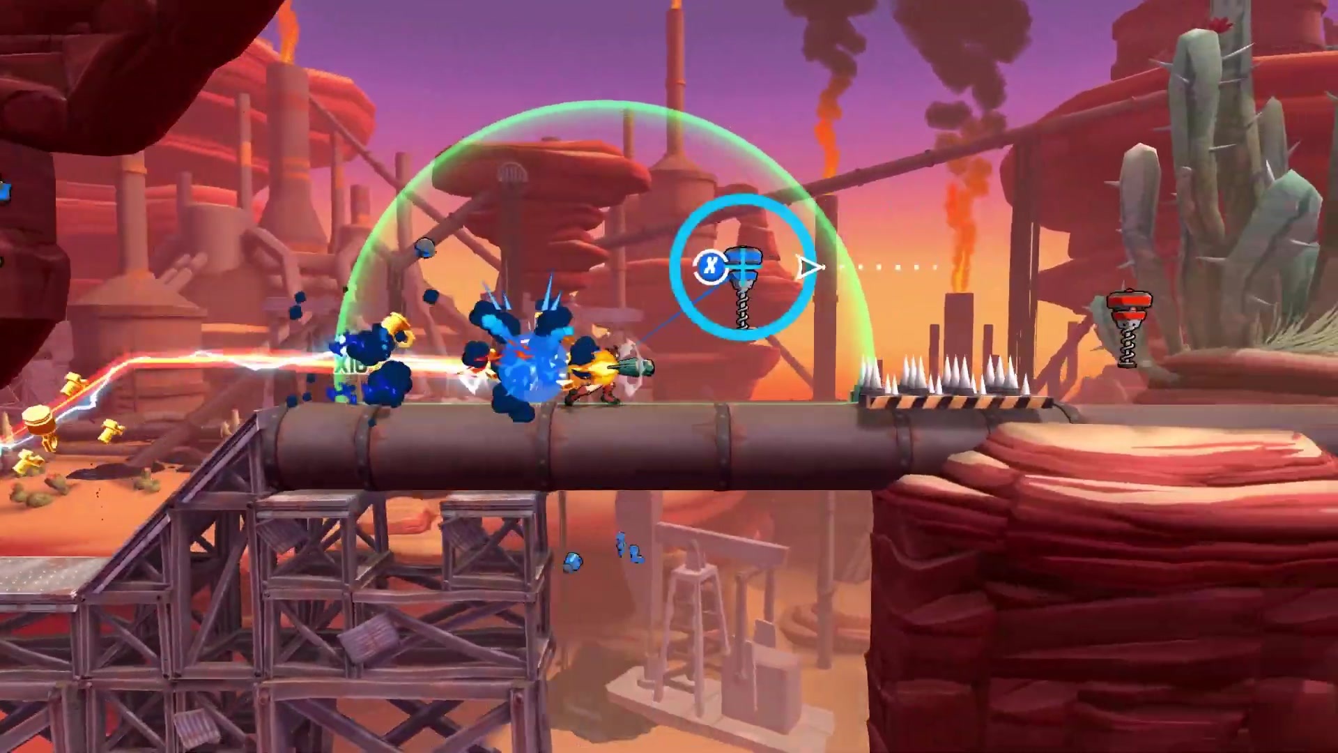 Skybolt Zack Erstes Gameplay Aus Dem Action Plattformer