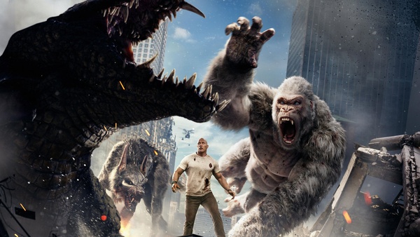 Rampage Spiele Verfilmung Vs Arcade Klassiker Im Behind The Scenes Video