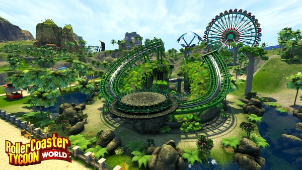 RollerCoaster Tycoon World: Zehntes Update verbessert Bremsen, Patrouillen  und Performance