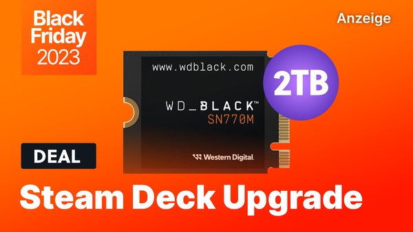 Steam Deck OLED: Mit dieser günstigen SSD vervierfacht ihr euren 