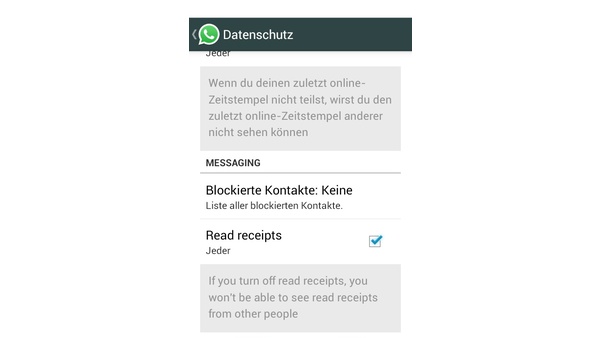 Whatsapp blaue häkchen aber nicht online gewesen