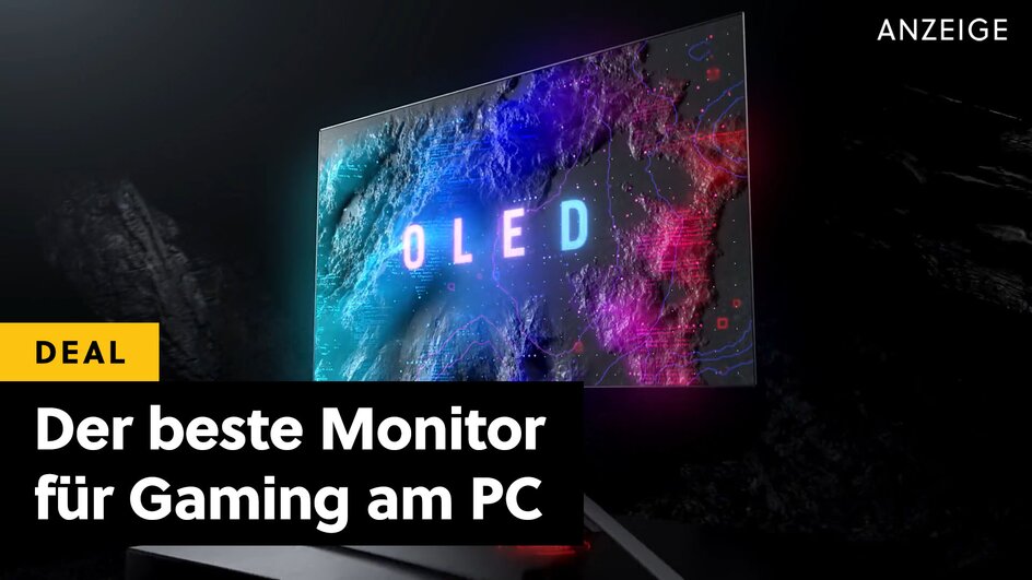 Teaserbild für WQHD OLED-Gaming-Monitor mit 240Hz + HDR - So genießt ihr PC-Gaming in seiner vollen Pracht