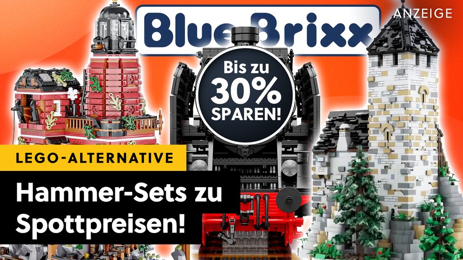 Teaserbild für BlueBrixx Spring Sale: Die deutsche Alternative zu LEGO lässt ordentlich Preise purzeln!